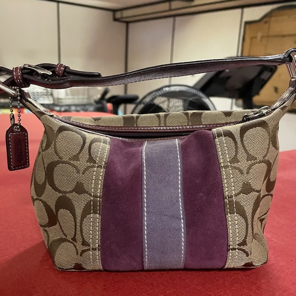 Coach Original Signature Logo Mini Purse - Picture 1 of 5